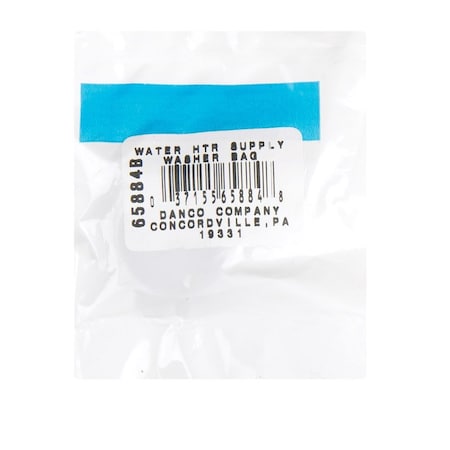 Danco Sealing Washer, Rubber, PlainFinish 65884B